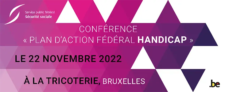 Banner Conférence Plan d'action fédéral handicap