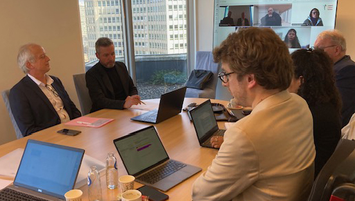 De adviesraden voor personen met een handicap en het BDF ontmoeten Minister Coppieters