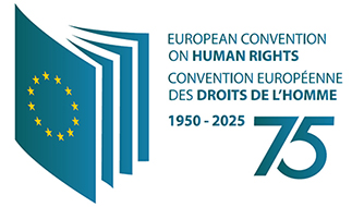 Logo 75 years of the European Convention on Human Rights