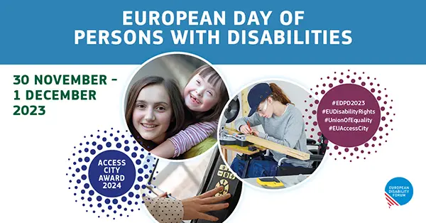 Banner European Day of Persons with Disabilities 2023
