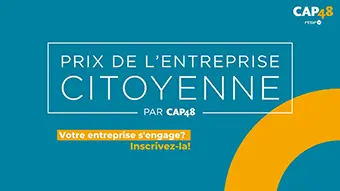 Banner « Prix CAP48 de l’Entreprise Citoyenne »