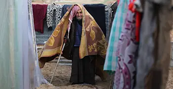 Personne en situation de handicap à Gaza