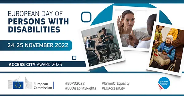 Banner European Day of Persons with Disabilities 2022