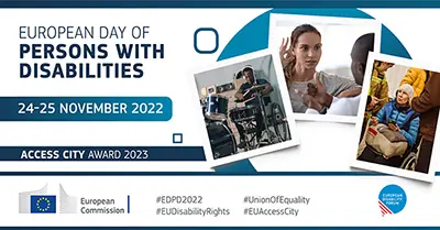 Banner European Day of Persons with Disabilities 2022
