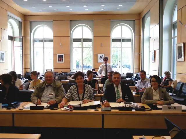 Side-event entre les experts ONU et la société civile belge - 2 - Agrandir l'image