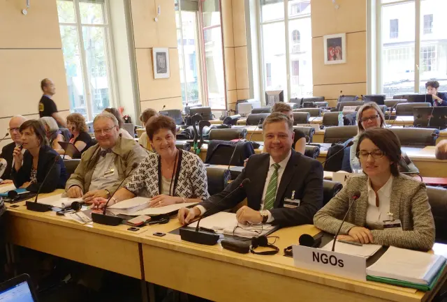 Side-event entre les experts ONU et la société civile belge - 1 - Agrandir l'image